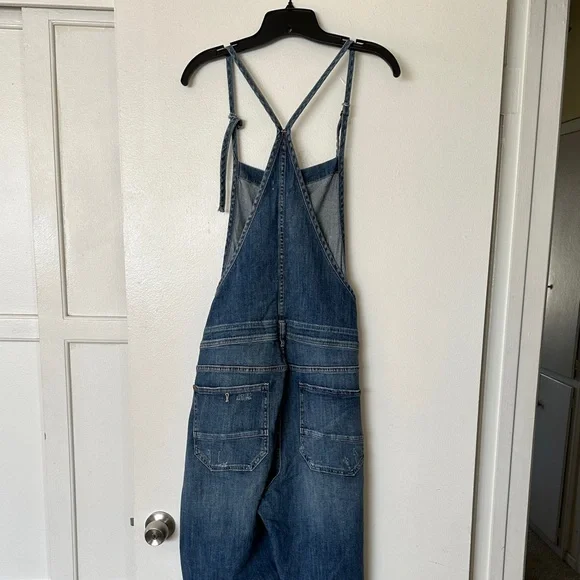 Pilcro by Anthropologie Blue Denim Overalls. Size 18. - Picture 10 of 12